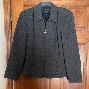 Black and White Women's Jacket